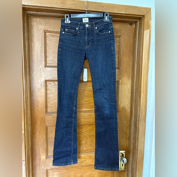 Hudson Elle Mid Rise Baby‎ Boot Women's Blue Jeans 24x32 - Picture 1 of 11